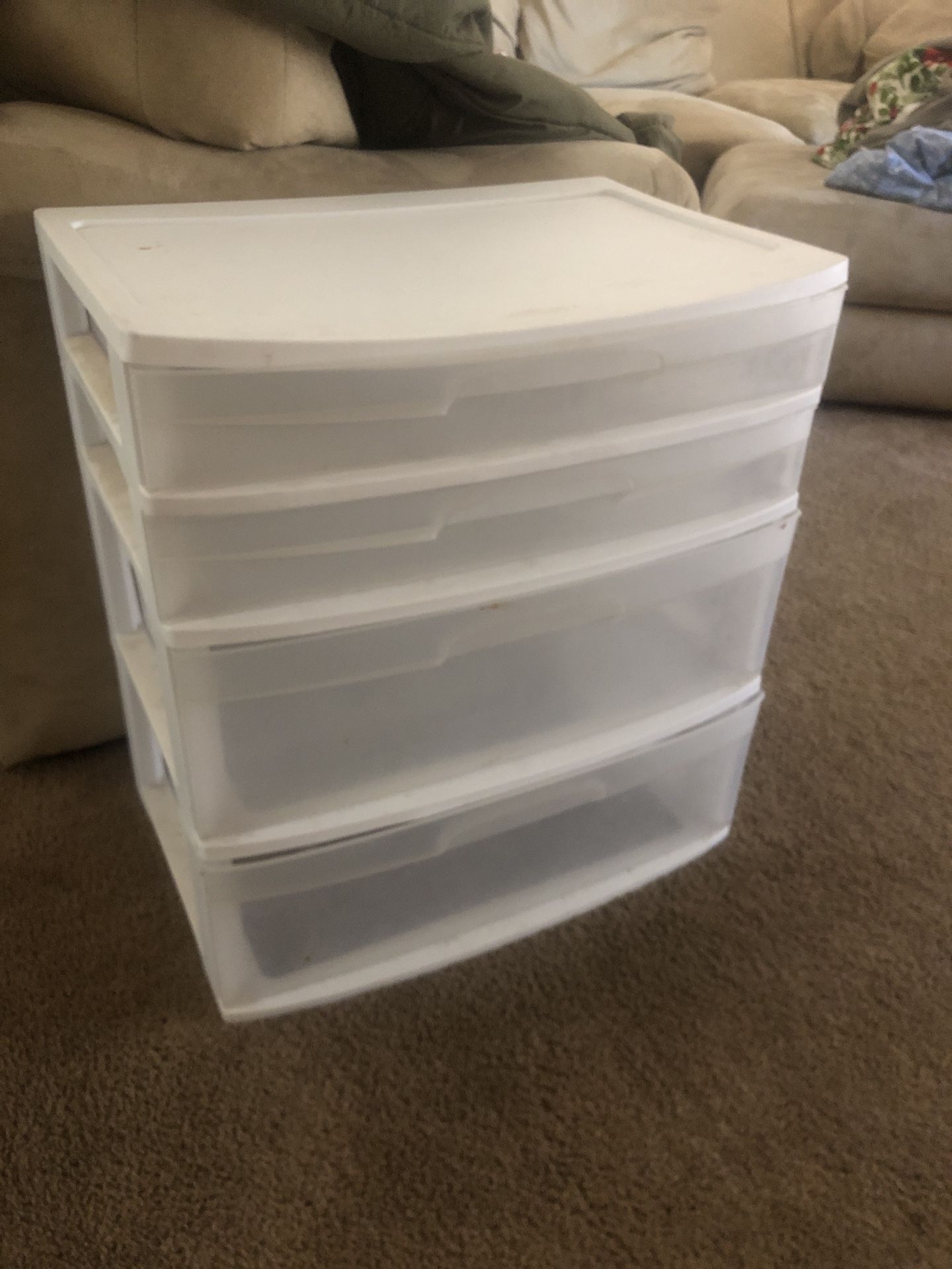 Sterilite Plastic Drawers