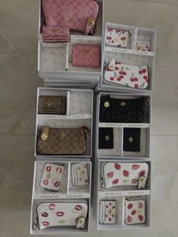 Coach Handbag and Wallet Gift Sets