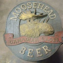 Moosehead Lager Sign