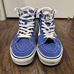 Light Blue High Top Vans 