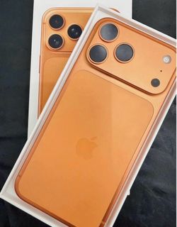 iPhone 17 Pro Max 1TB Cosmic Orange And for free   Case with MagSafe  Wrist Lanyard Screen privacy protect