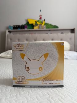 Pokemon center 30 celebration etb sealed