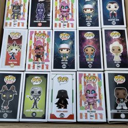 Funko Pop variety 