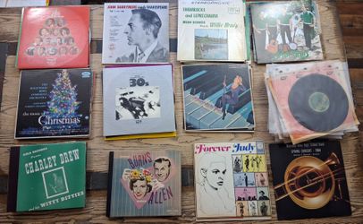 50+ Vintage Vinyl Records