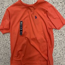 Orange Polo Shirt 