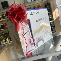 Sony PlayStation 5 Limited Edition Ghost Of Yotei PS5 Bundle Disc Edition Christmas Financing Deal! $10 To $100 Down Payment!