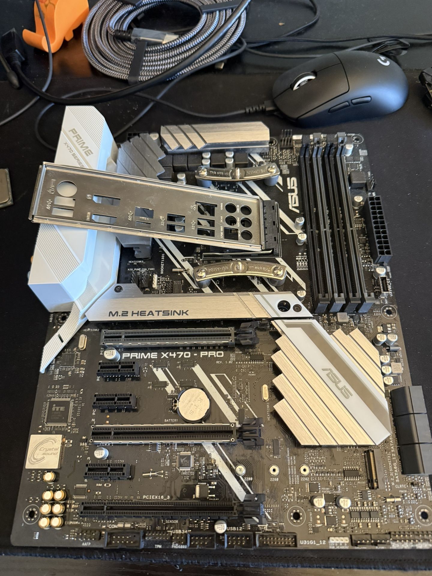 ASUS Prime X470-Pro AM4 Motherboard Works Great!