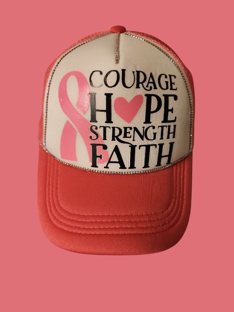 Custom Made Trucker Hat With Bling Jeweled 