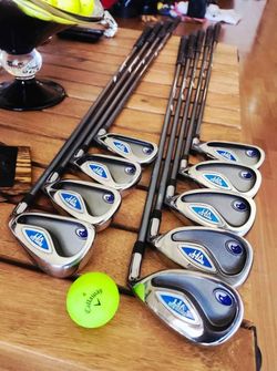 Callaway⛳️VFT "Lady's" Iron Set🔥4-SW With Graphite L-Flex Shaft's...💎💎💎