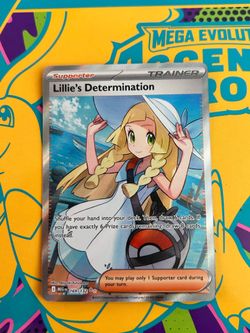 Lillie's Determination #169 Pokemon TCG Mega Evolution