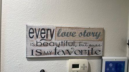 Sign from hobby lobby