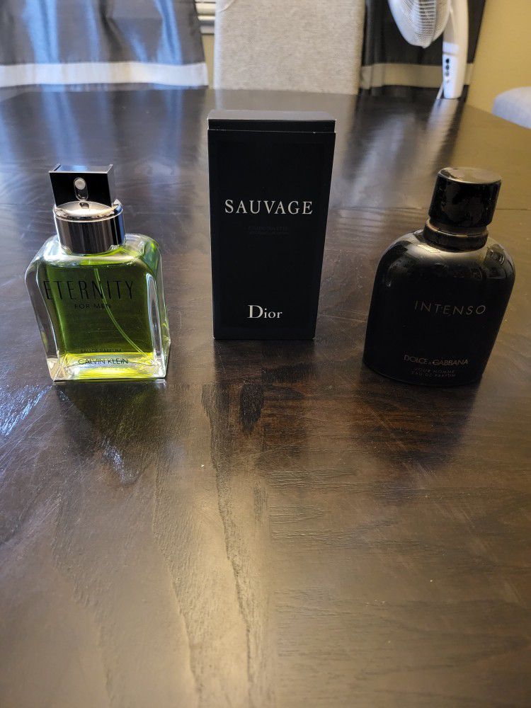 Designer Perfumes. [ Calvin Klein , Dolce And Gabana, Etc]