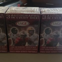 2022 Sage High Series Football Cards