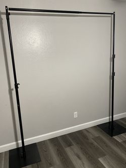 Photo Booth Stand/Back Drop Stand (Heavy duty)