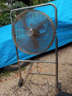 16 inch high velocity stand fan works great