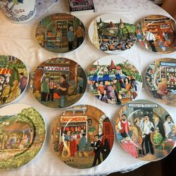 tuscan storefronts by guy buffet. Beautiful 10 Piece Set. 