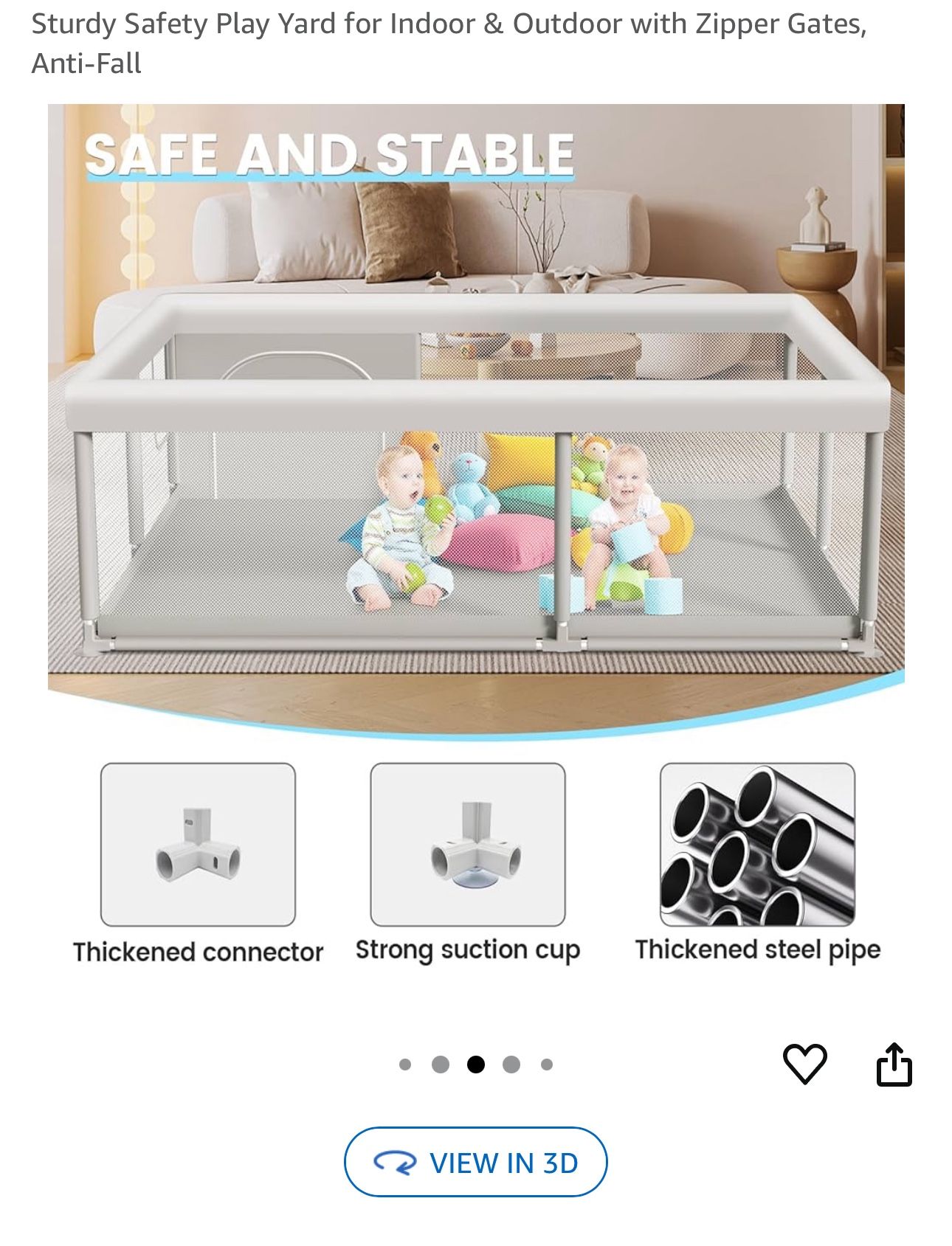 Baby Playpen 50x50
