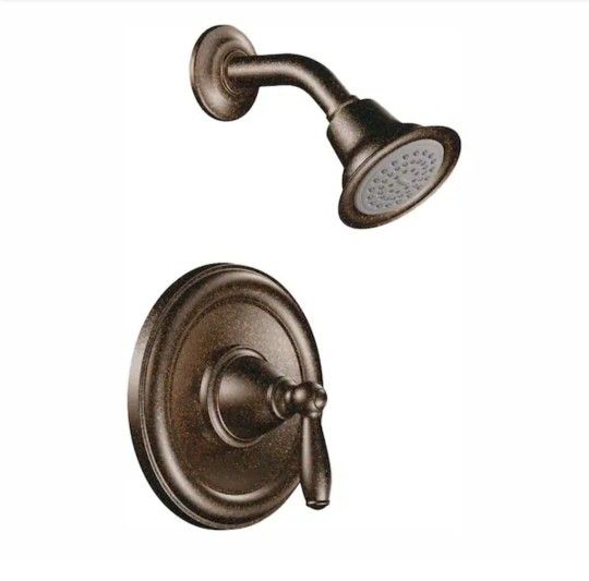 Moen Brantford Single-Handle Posi-Temp Shower Only Trim Kit In Oil Rubbed Bronze- Valve Not Included