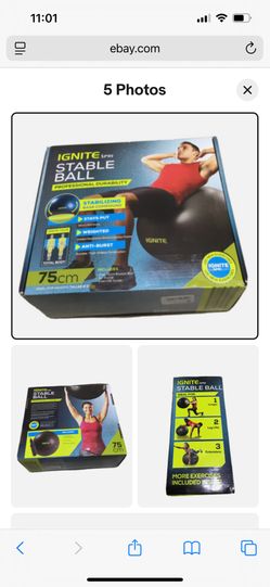 Exercise Stability Ball by IGNITE SPRI
