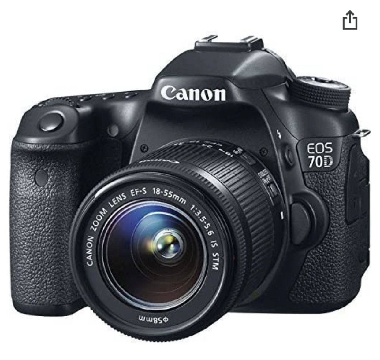 Canon ESO 70D EF-S 18-55mm PLUS 50mm Lense