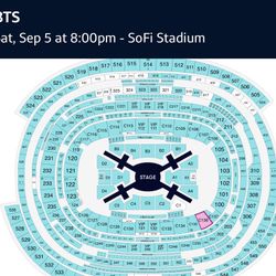 BTS Concert In LA SoFi