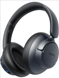 BERIBES Upgraded ANC Over-Ear Bluetooth Headphones Transparency Foldable Mic NIB