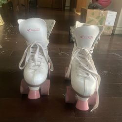 Woman Roller Skates