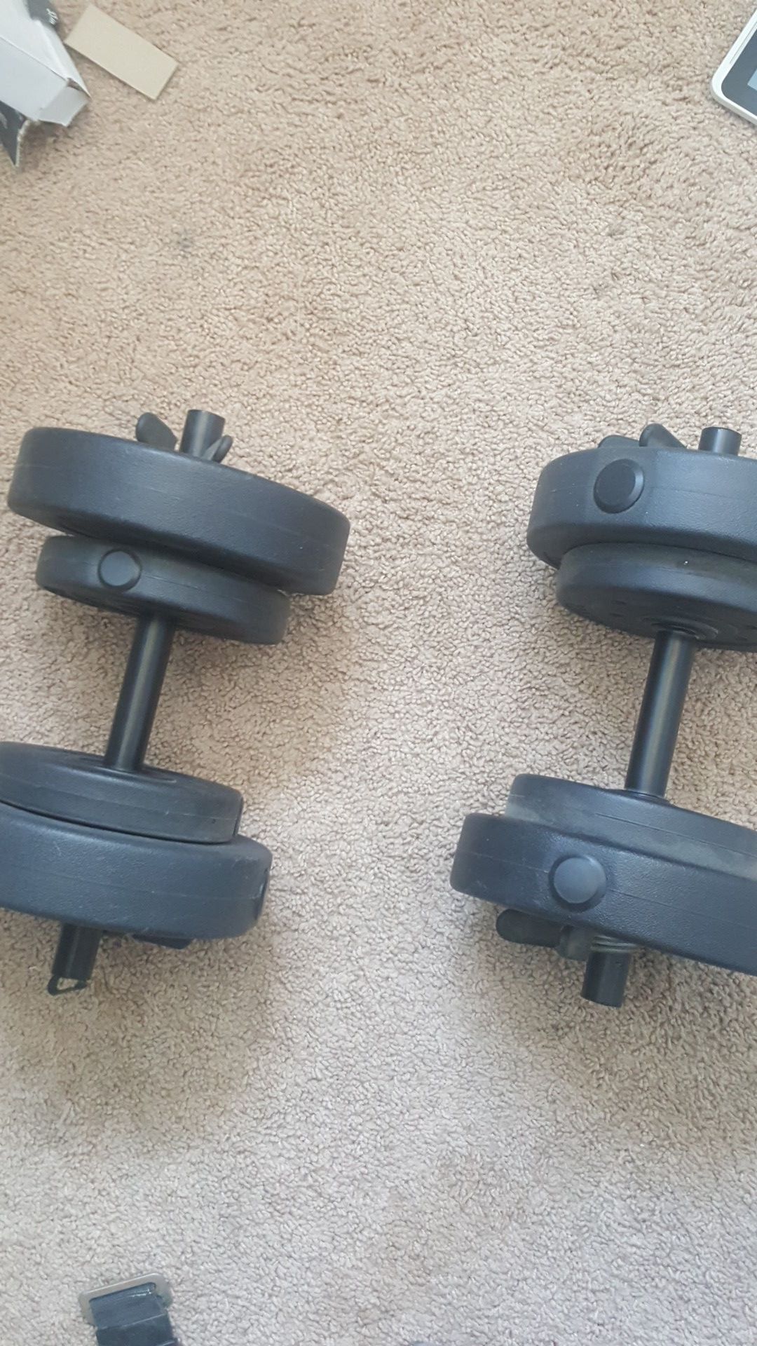 10lb dumbbell set