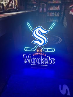 Seattle kraken Modelo Beer LED Sign