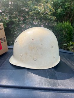 World War II Navy helmet