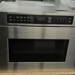 New Dacor 30” 1.2 Cu Ft Built-In Microwave Drawer With Multi-Sequence Cooking And Smart Moisture Sensor -Silver Stainless Steel