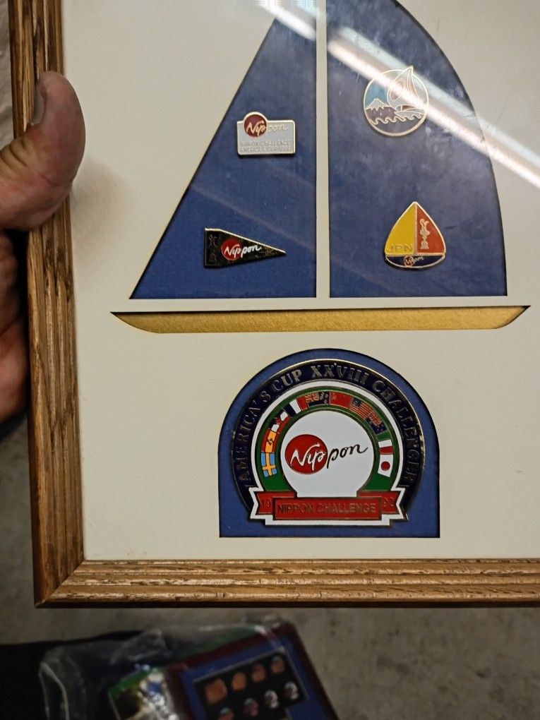 Boating Racing Singed Pins Collection