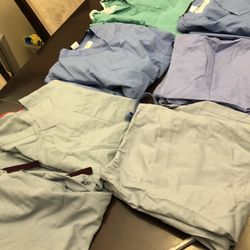 Men’s Scrubs Tops/Pants  8 PCs. (7)Large and (1)2XL