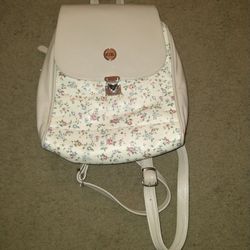 Floral Leather Backpack 🆕$10 FIRM 