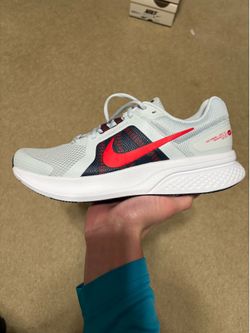 Size 10 or 10.5 - Nike Run Swift 2 Pure Platinum Bright Red Running Shoes