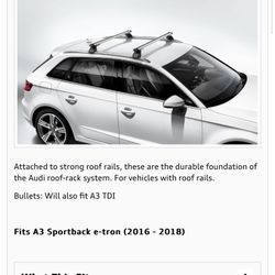 Audi a3 online bike roof rack