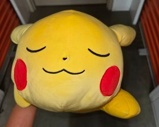 Sleeping Pikachu pokemon Plush