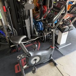 Like new Schwinn Upright exercise bike - can deliver / Install