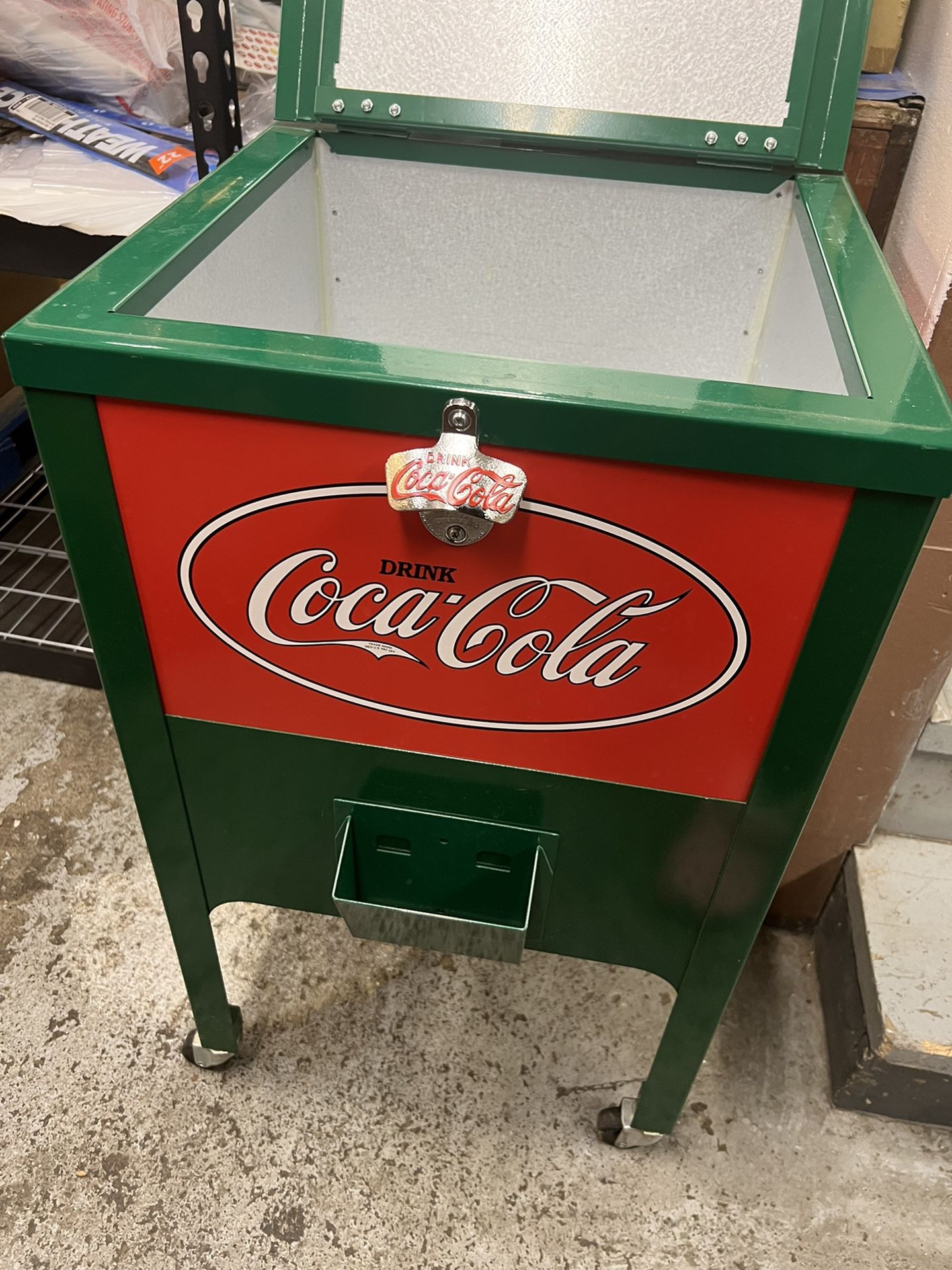 Vintage Coca Cola Ice Box