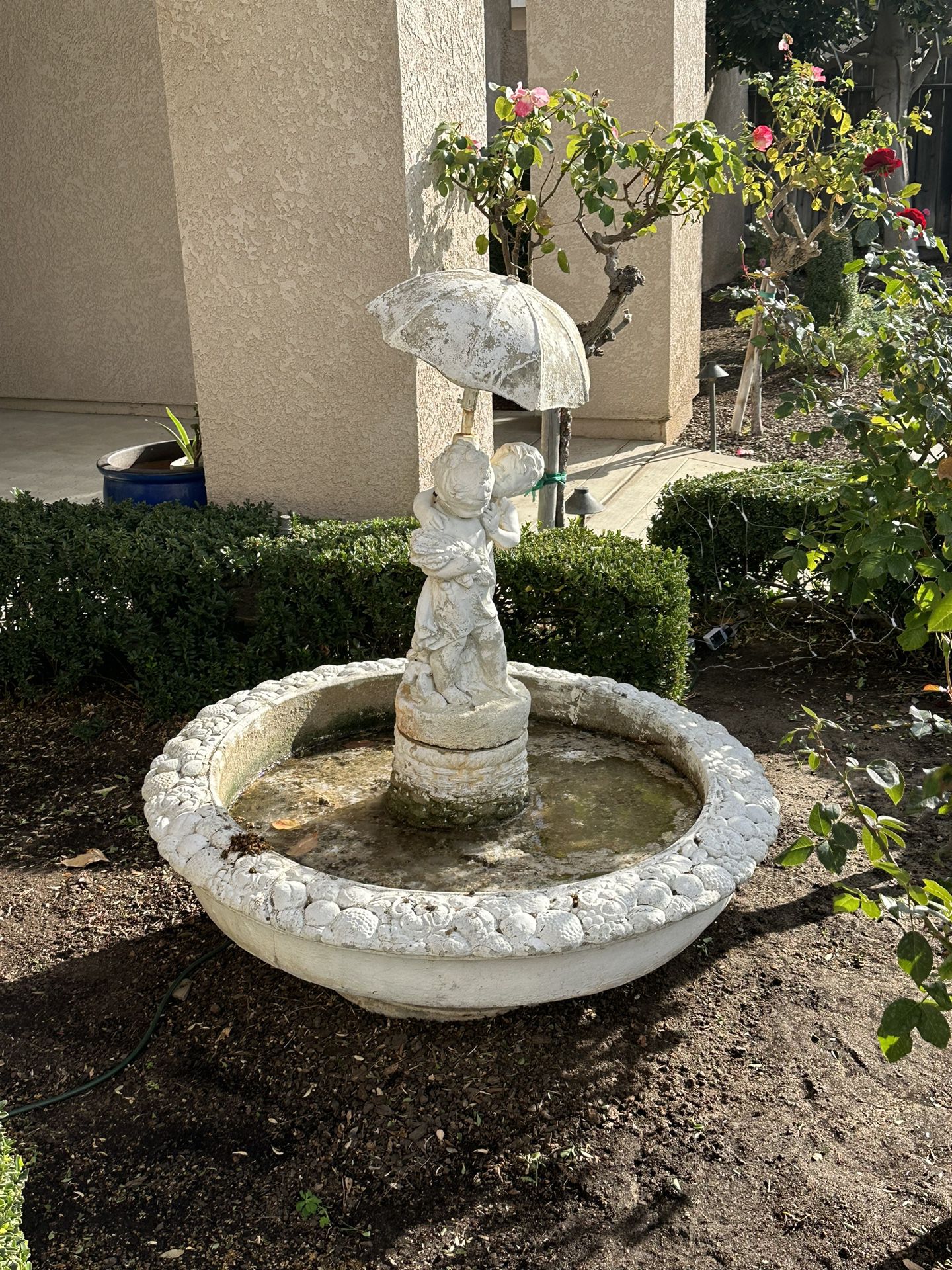 Concrete Water Fountain