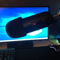 Blue Yeti Microphone and Boom Arm