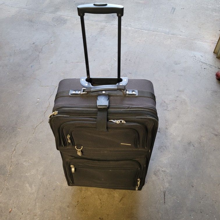 Mid Size Black Suitcase