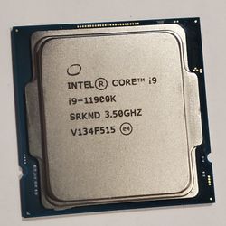 Intel i9 11900K CPU