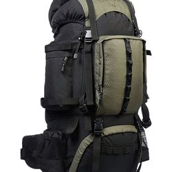 Amazon Basics Internal Frame Hiking Backpack with Rainfly(liquidation Items) Going Cheap.