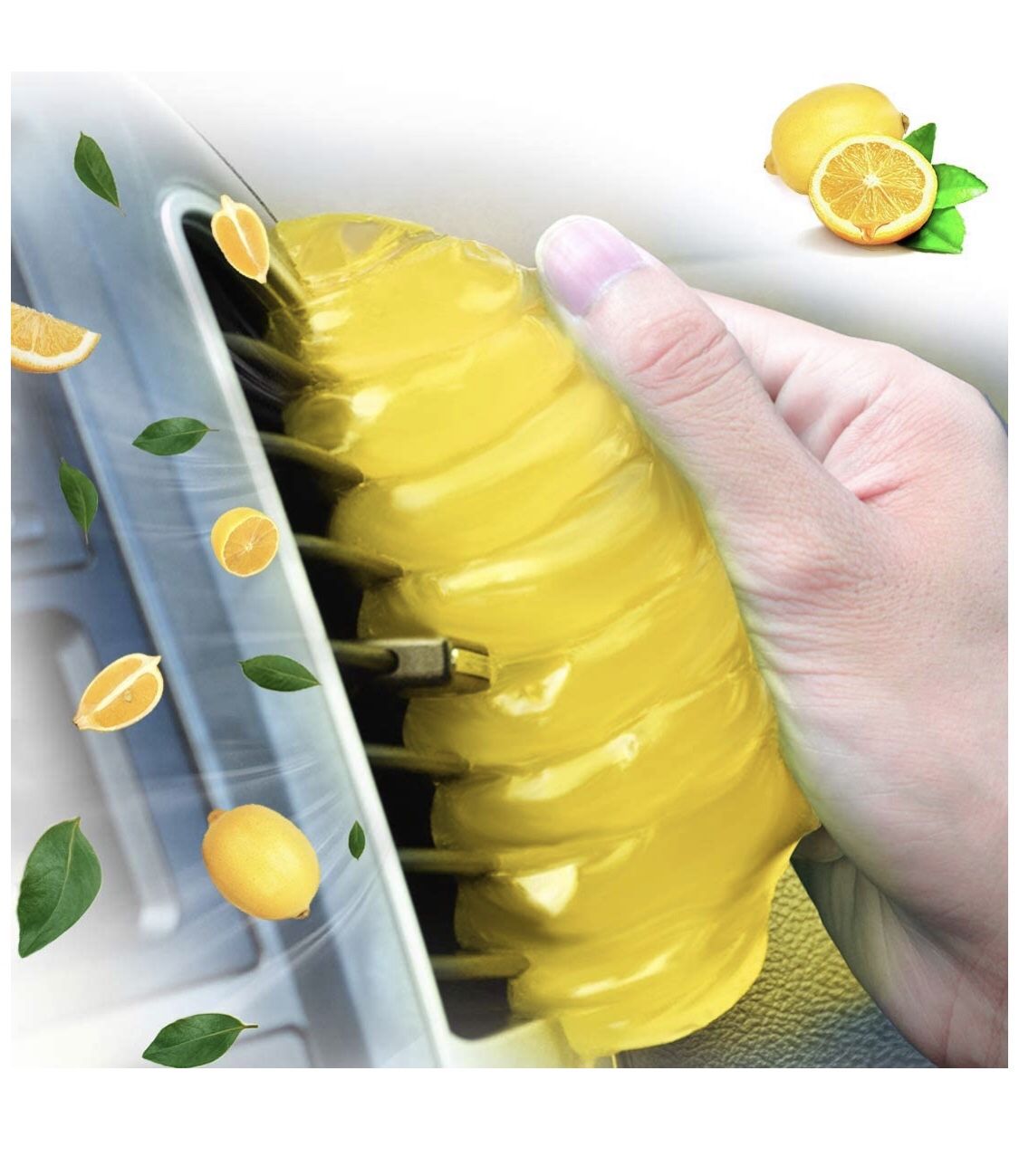 Brand new! Car Cleaning Gel, Car Cleaning Putty, Car Cleaning Slime with Lemon Fragrance, Car Slime Cleaner Magic Dust Cleaning Mud Detailing Putty f