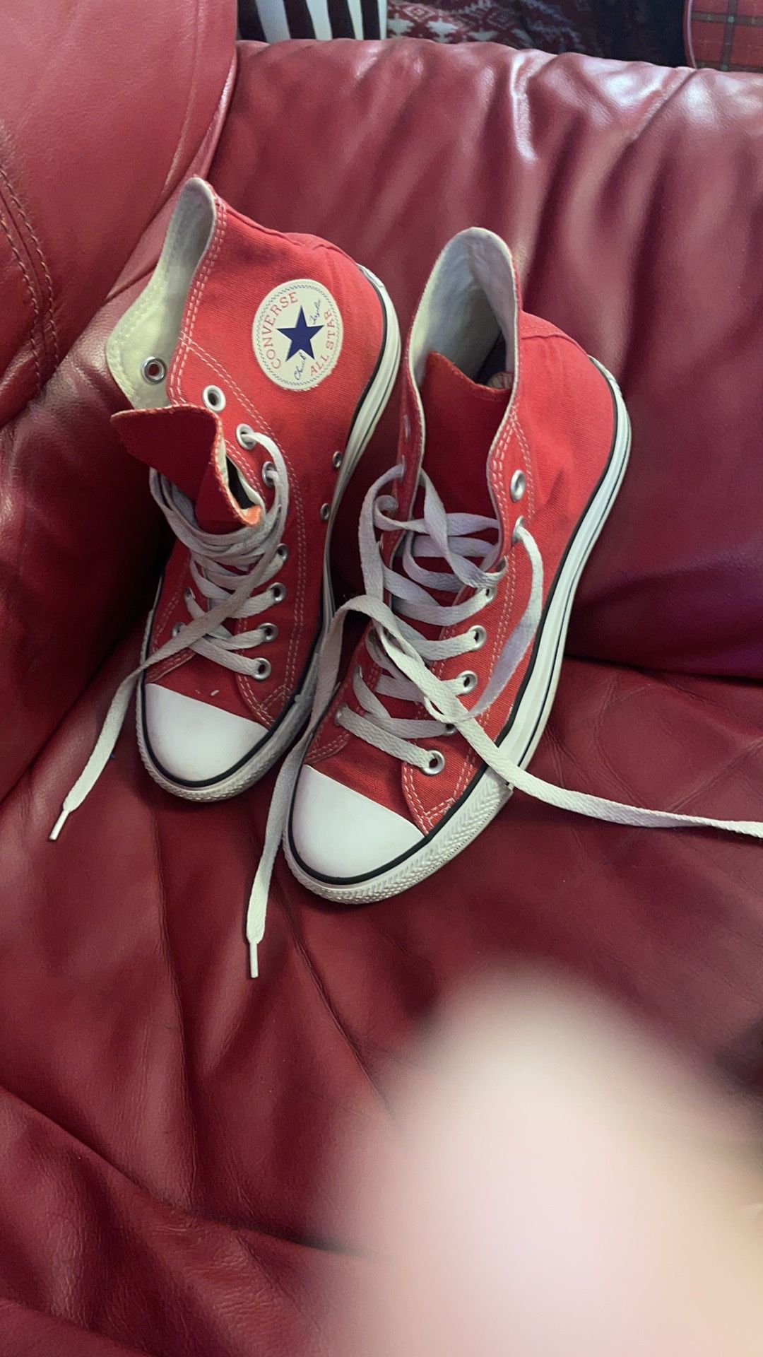 Red Converse All Star Unisex Sneakers