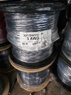 ELECTRICAL WIRE #3   500ft  ($1.75 X FT)