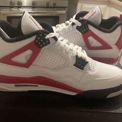 Jordan 4 Red Cement Sizes 11, 10 NEW