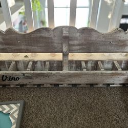 Wood Wine Rack 
