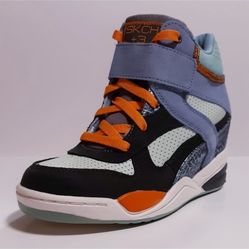 NIB New In Box Skechers SKCH+3 Hidden Wedge City multicolor Size 5